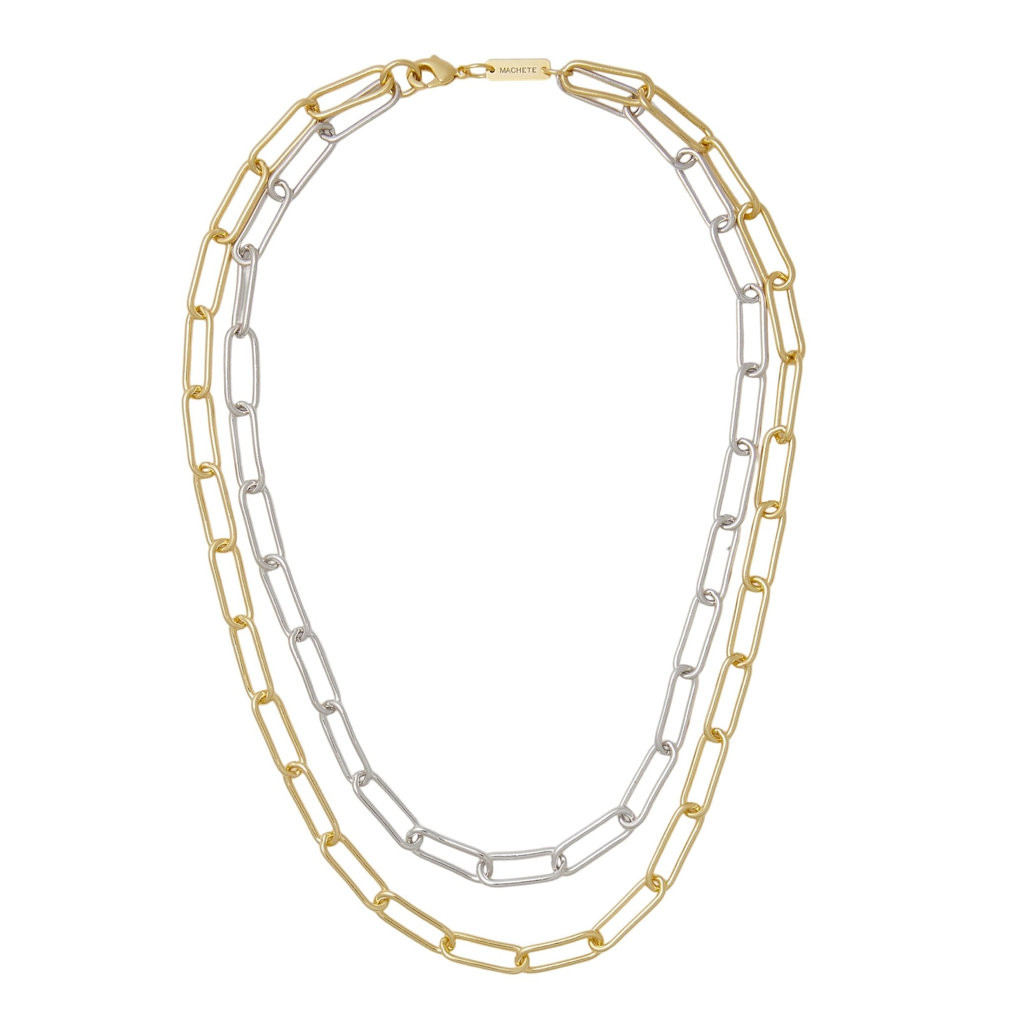 paperclip-chain-layered-necklace-in-mixed-metals-407132